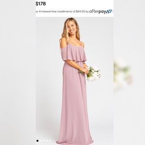 Show me your Mumu Caitlin ruffle maxi dress